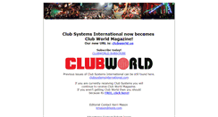 Desktop Screenshot of clubsystemsinternational.com